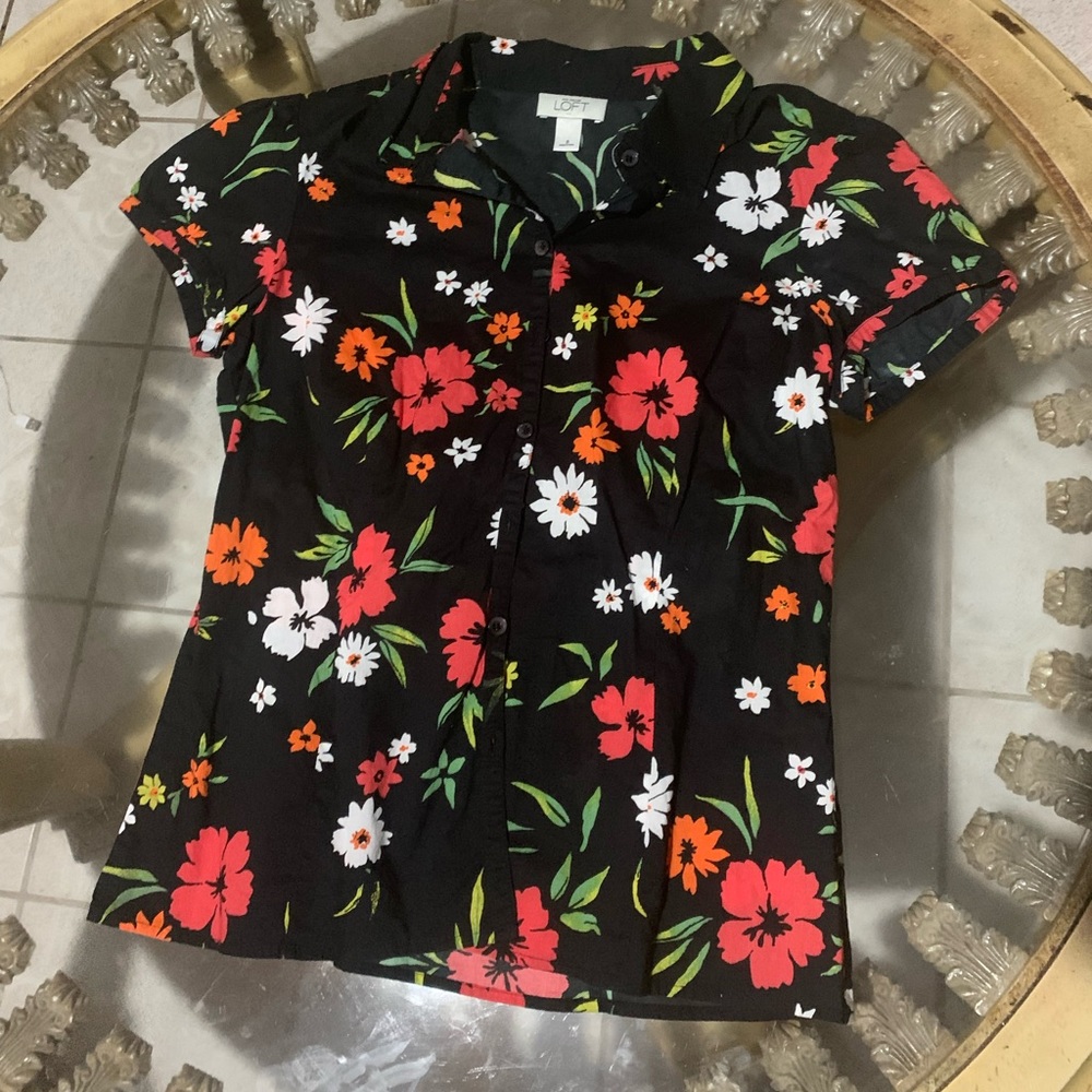 LOFT button down shirt